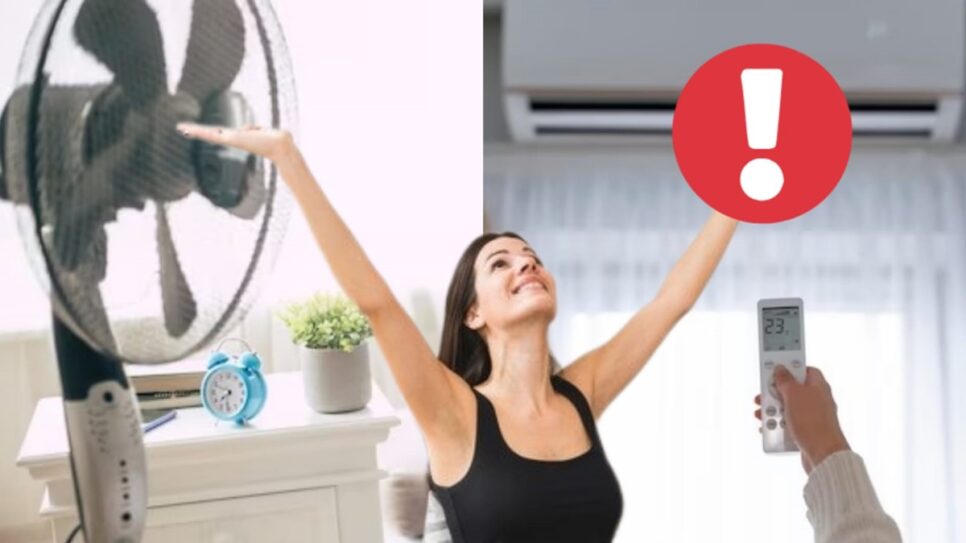 Combinação de ventilador + ar-condicionado surpreende brasileiros (Fotos: Reprodução/ FreePik/ Montagem)