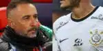 Vítor Pereira não poupa críticas e dispara contra astro do Corinthians (Foto: Montagem/HoraDoBenefício)