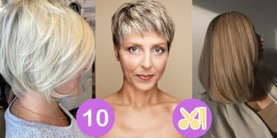 10 cortes de cabelo curto para mulheres de 60+ (Foto: Reprodução / Canva)
