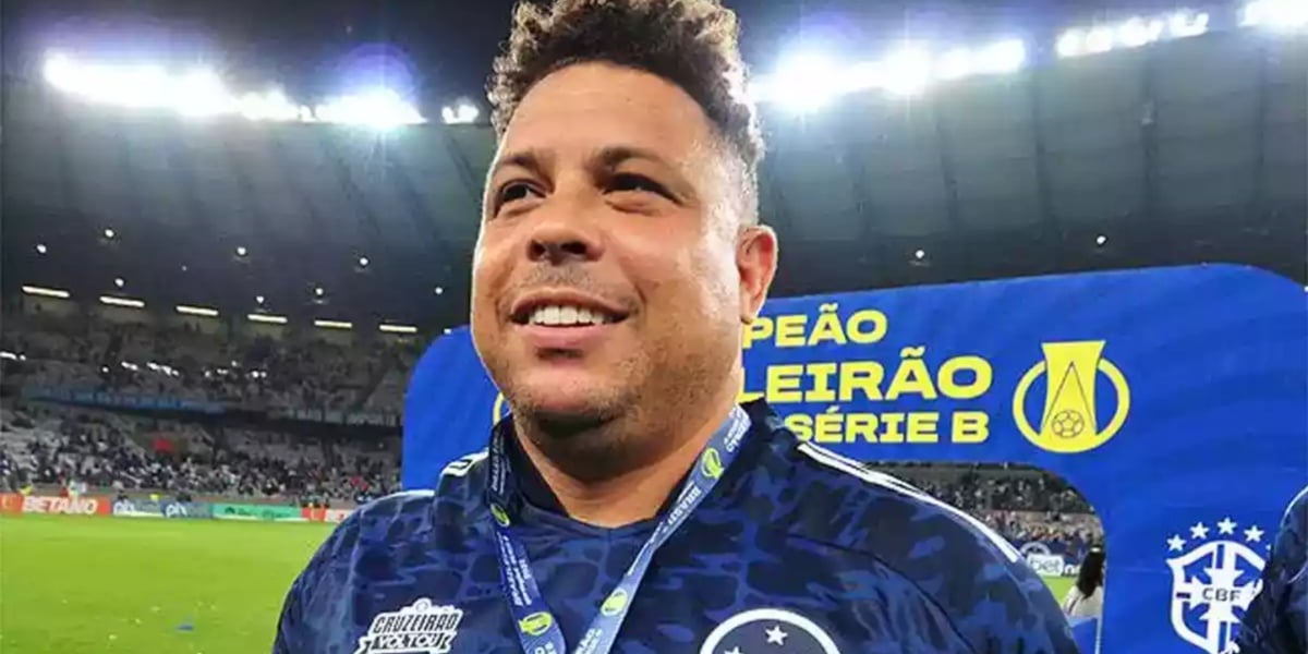 Ronaldo Fenômeno, dono da SAF do Cruzeiro (Foto Reprodução Ramon Lisboa / EM DA PRES)