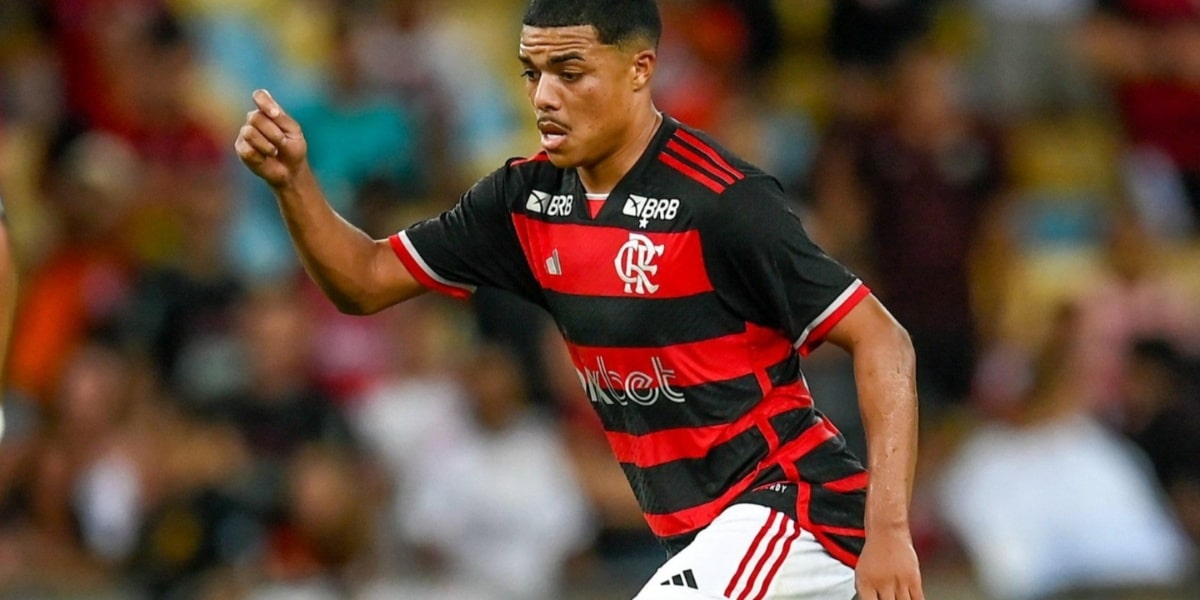 Igor Jesus, jogador do Flamengo (Imagem Reprodução Marcelo Cortes/Flamengo)