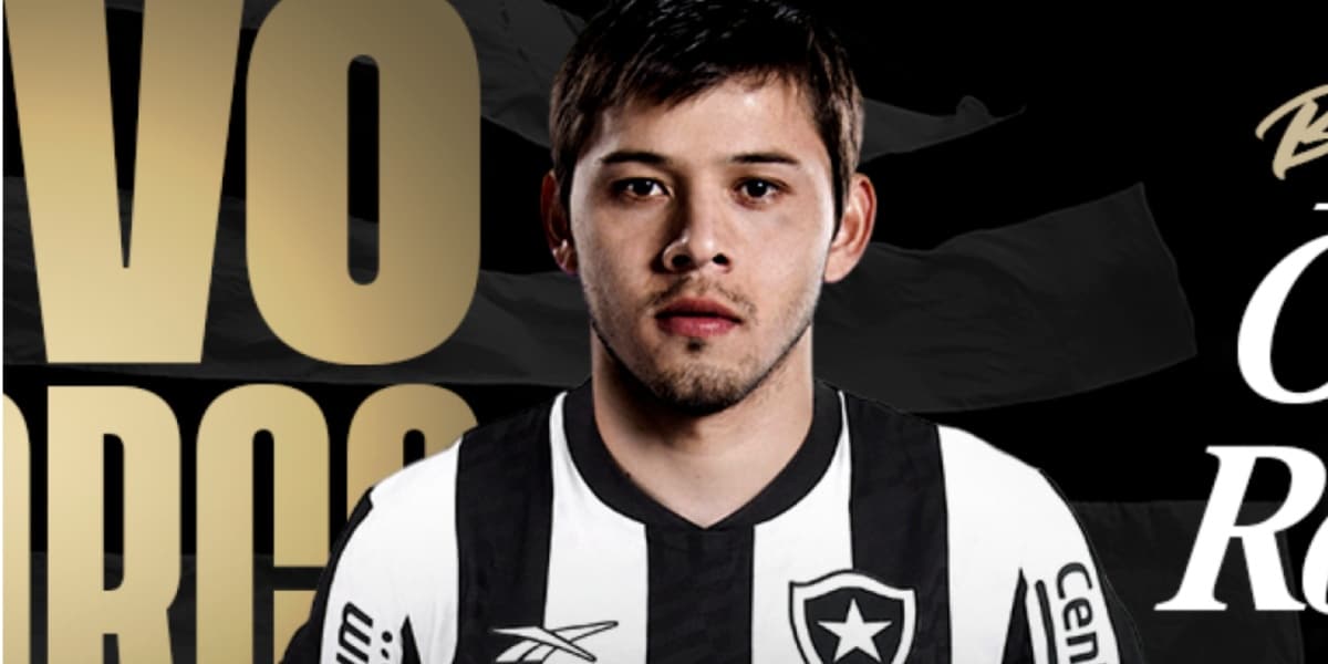 Óscar Romero, jogador anunciado como novo reforço do Botafogo (Imagem Reprodução Divulgação)