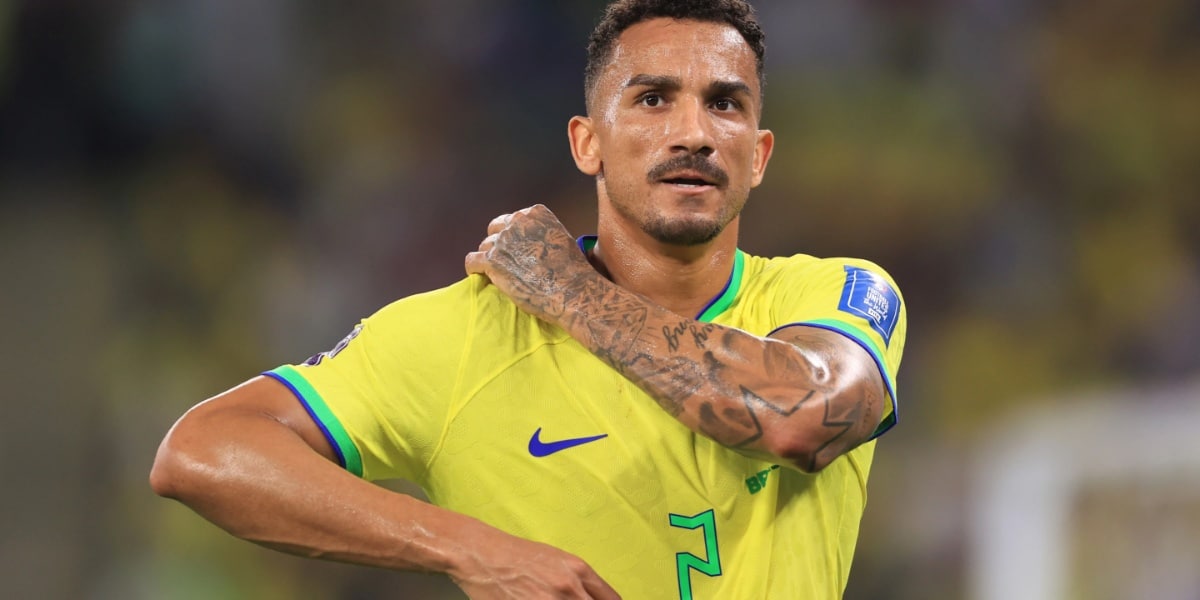 Danilo, capitão da seleção brasileira (Foto: Reprodução/ CBF)