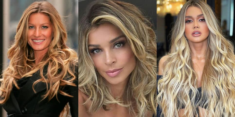 Veja como a cor de cabelo loiro areia pode te fazer rejuvenescer (Foto: Reprodução/Montagem HoraDoBenefício)
