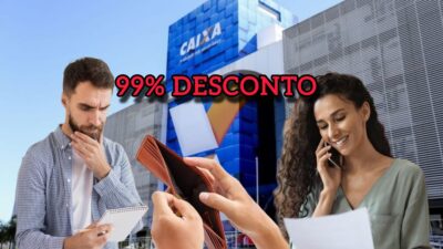 Imagem do post RENEGOCIE SUAS DÍVIDAS: Programa desenvolvido pela CAIXA dá até 99% de DESCONTO até a data de 31 DE MARÇO