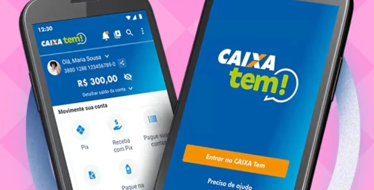 App Caixa Tem permite movimentações de modalidades de poupança (Foto: Reprodução/ Internet)