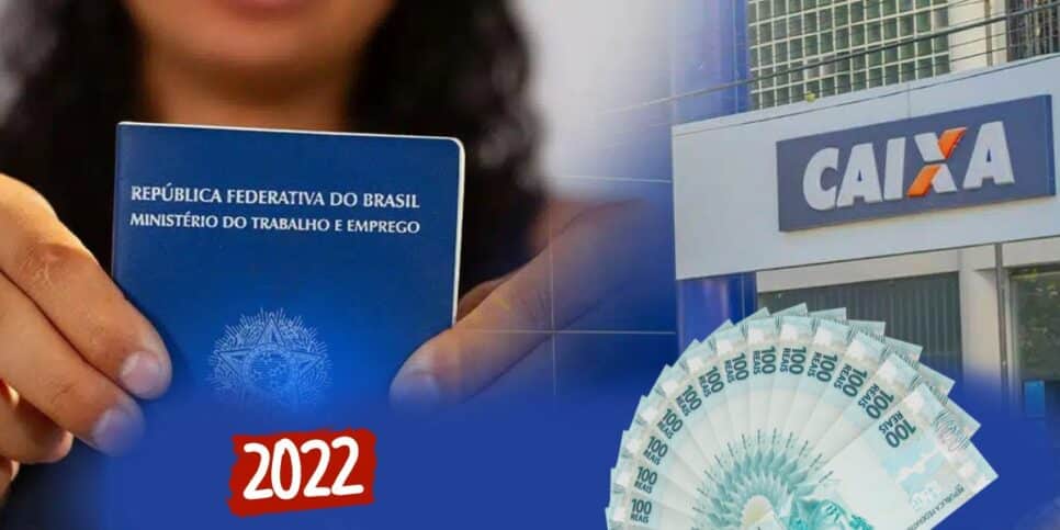 Carteira de trabalho e fachada da Caixa (Foto: Reprodução / Pronatec / Montagem HoraDoBenefício)