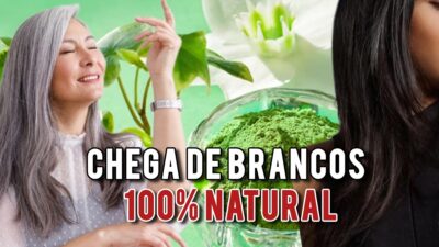 Imagem do post CHEGA DE QUÍMICAS: Cubra os fios brancos e grisalhos com INGREDIENTE milagroso 100% NATURAL em 45 MIN