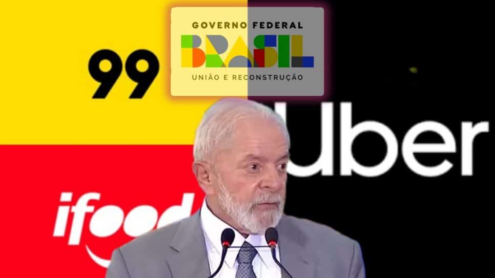 Governo Lula toma decisão sobre motoristas de app Uber, iFood e 99; entenda (Fotos: Reprodução/ Divulgação/ Gov.Br/ Montagem)