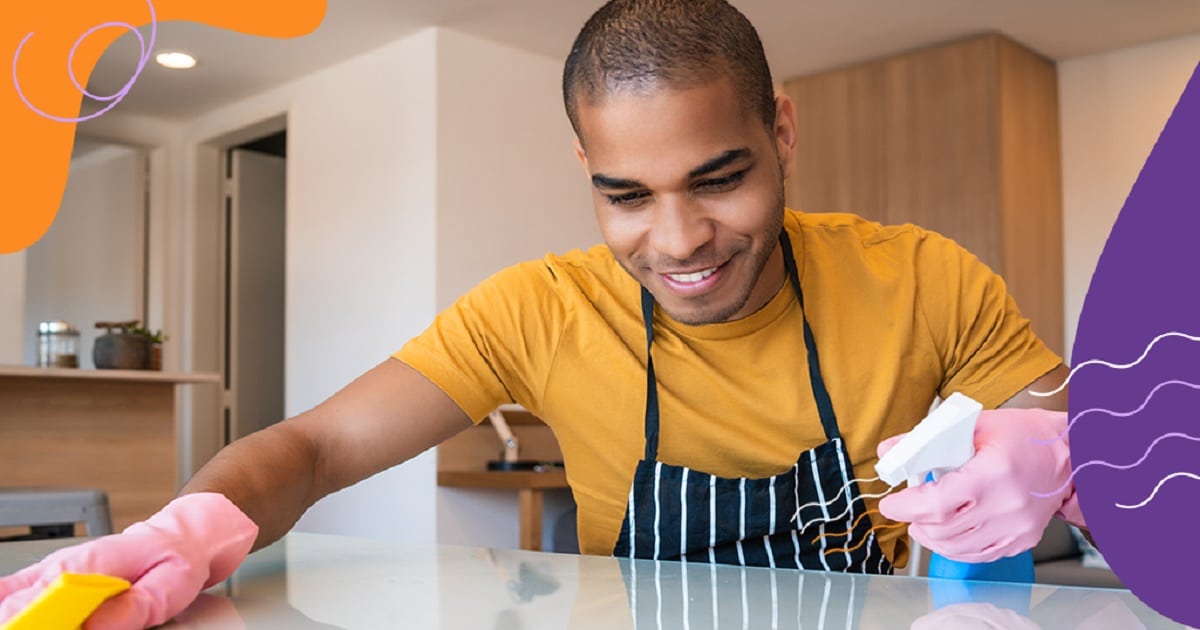 Homem também pode ser Dona de casa (Foto: Pexels)