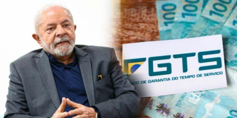 Lula e FGTS (Foto: Reprodução / BMC News)