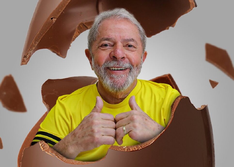 Programa Bolsa Família Auxílio pagamento Lula como brinde de ovo de Páscoa (Foto: Reprodução/ Instituto Lula)