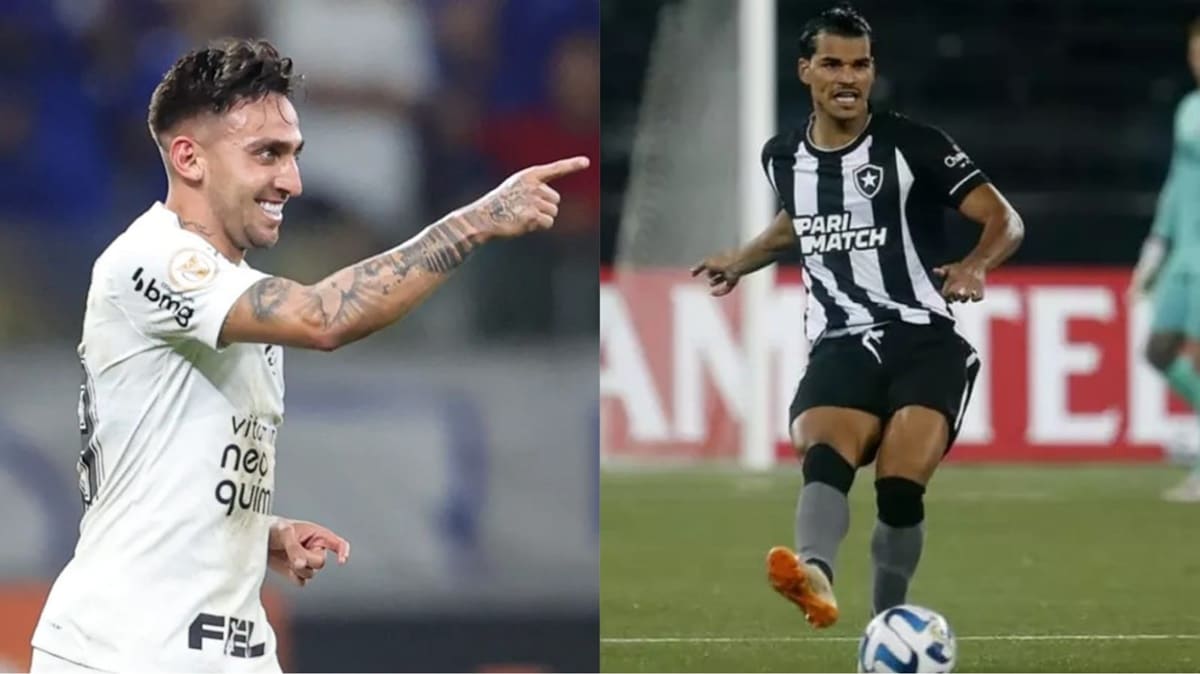 Gustavo Silva, o Mosquito, deverá ser trocado pelo zagueiro/ volante Danilo Barbosa, do Botafogo (Fotos: Reprodução/ Ag. Corinthians/ Internet/ Montagem)