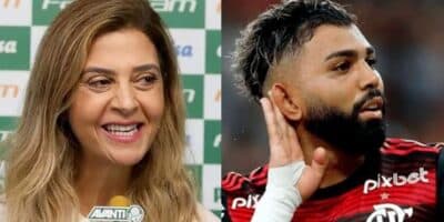 Imagem do post FLAMENGO EM ALERTA! Leila Pereira confessa olhar para Gabigol com desejo de contratação