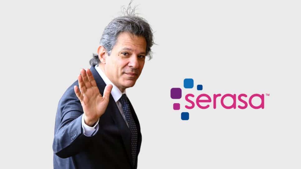 Dívidas Serasa Limpa nome Haddad, ministro da Fazenda (Foto: Montagem Seu DInheiro)