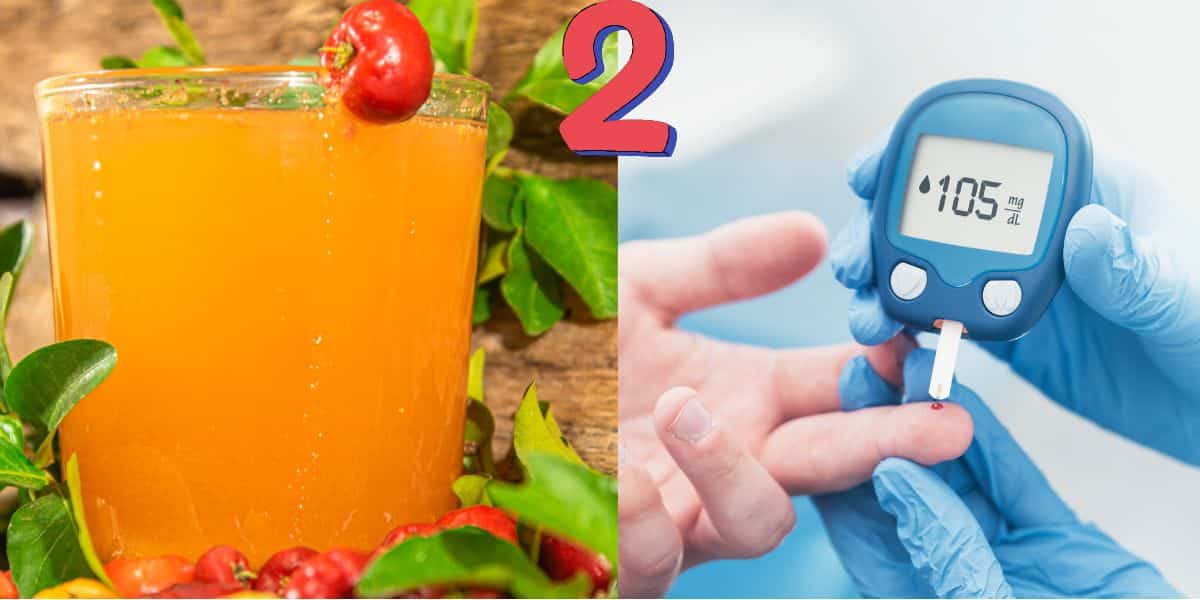 Suco para baixar glicose com 2 frutas que você tem em casa
