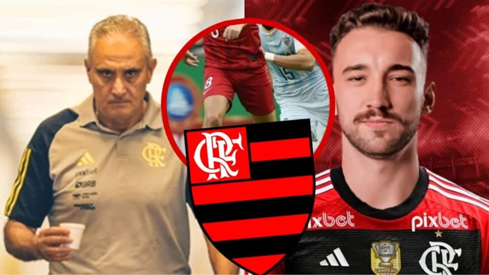 Tite pede e Flamengo topa contratar mais um reforço além de Léo Ortiz (Fotos: Reprdução/ Marcelo Cortes. CRF/ Divulgação/ Getty Images/ Montagem)