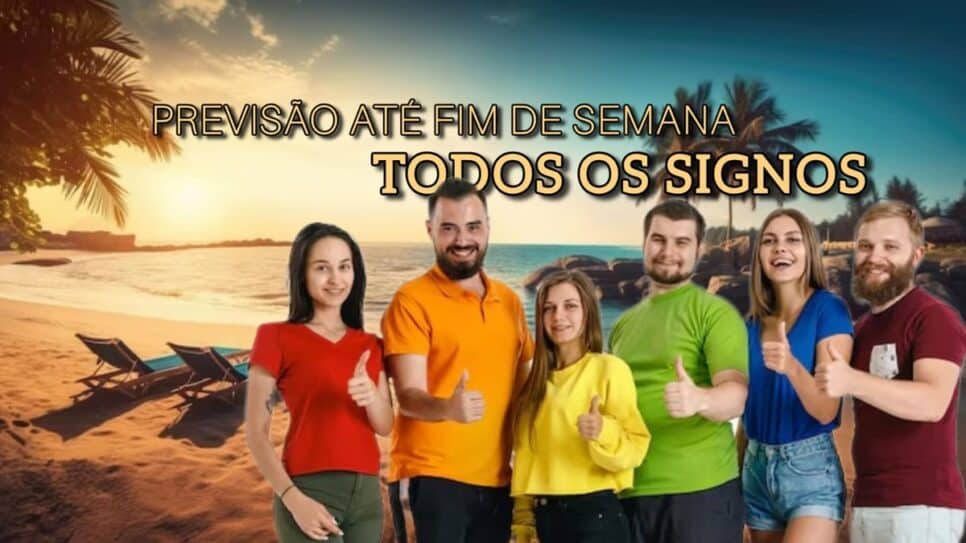 Horóscopo de todos 12 signos para até domingo deste final de semana (Fotos: Reprodução/ FreePik/ Montagem)
