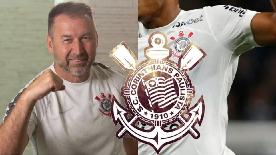 Timão Copa Jovens elenco profissional Augusto Melo pode ganahr grana alta aos cofres do Corinthians em meio a venda de ex-zagueiro (Fotos: Reprodução/ Ag. Corinthians/ Montagem)
