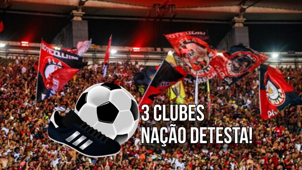 Pesquisa ouve o torcedor do Flamengo que apontam 3 clubes que a Nação destesta! (Foto: Reprodução/ Rafael Arantes/ CRF/ Montagem)