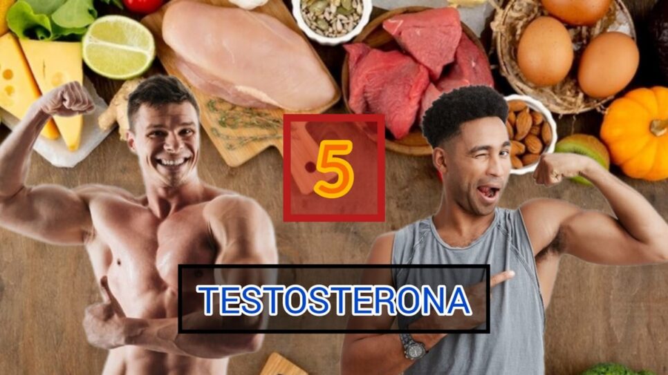 5 alimentos que aumentam a testosterona de forma saudável e sem medicamentos (Fotos: Reprodução/ FreePik/ Montagem)