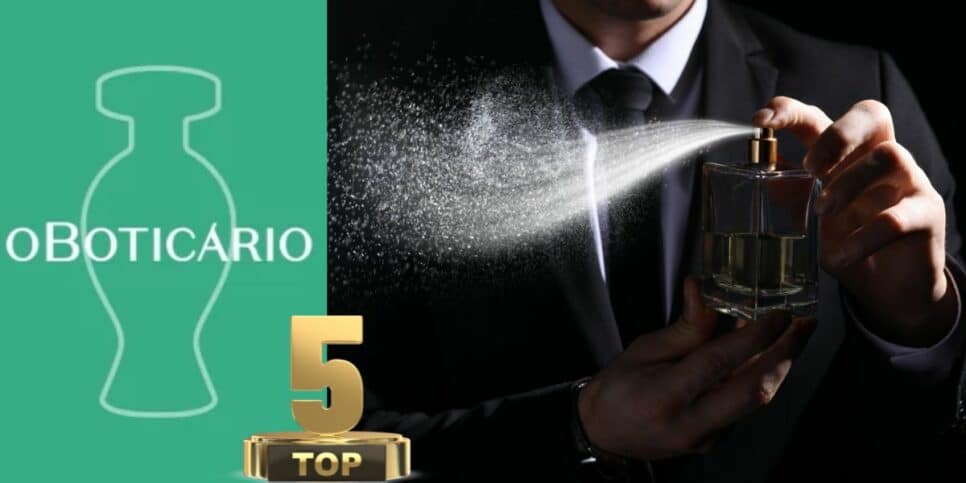 05 perfumes masculinos de O Boticário (Foto: Reprodução / Canva)