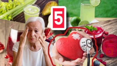 5 sucos naturais que reduzem hipertensão e controlam pressão alta (Fotos: Reprodução/ FreePik/ Montagem Gustavo)