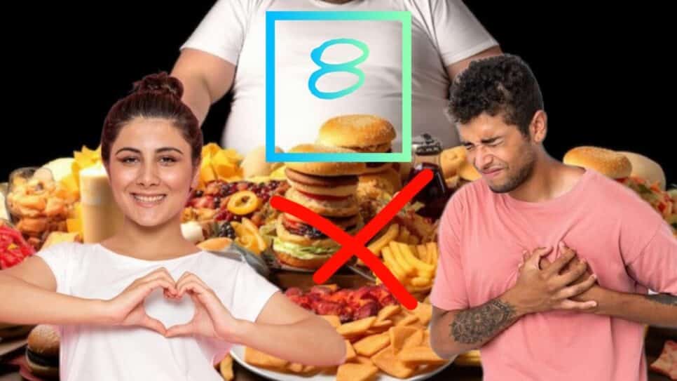8 alimentos a serem evitados para se ter uma melhor saúde ao coração; veja lista e razões (Fotos: Reprodução/ FreePik/ Montagem)