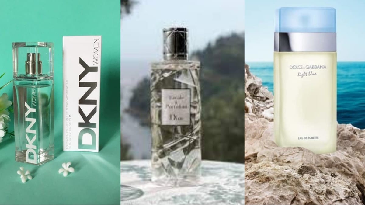 DKNY Women; Escale à Portofino; Light Blue - estes são os 3 perfumes do outono (Fotos: Reprodução/ Internet/ Divulgação/ Montagem)