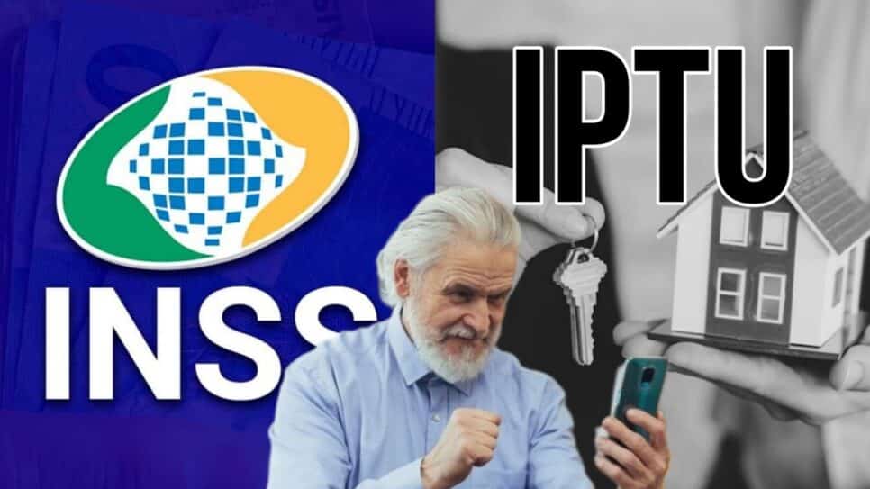Aposentado do INSS pode pedir isenção do IPTU em 2024 (Fotos: Reprodução/ Internet/ FreePik/ Montagem)