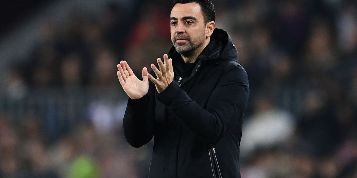 Xavi, técnico do Barcelona (Imagem Reprodução Getty Images)