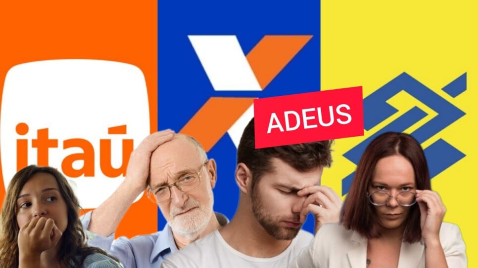 Clientes são impactados por fim de 1 serviço do Itaú, Caixa e BB (Fotos: Reprodução/ Internet/ Freepik/ Montagem)