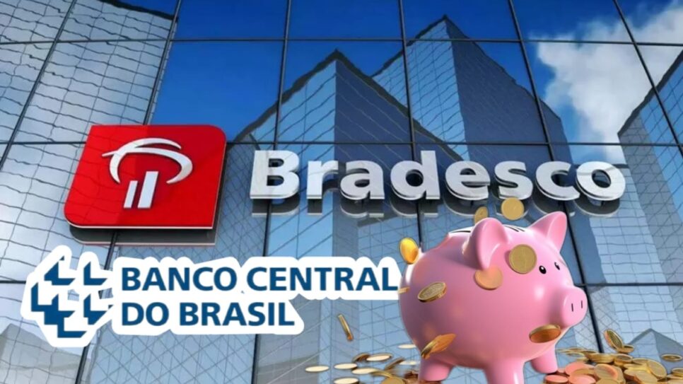 Bradesco faz 3 alertas aos clientes que possuem poupança diante de decreto do Banco Central (Fotos: Reprodução/ Internet/ Freepik/ Montagem)