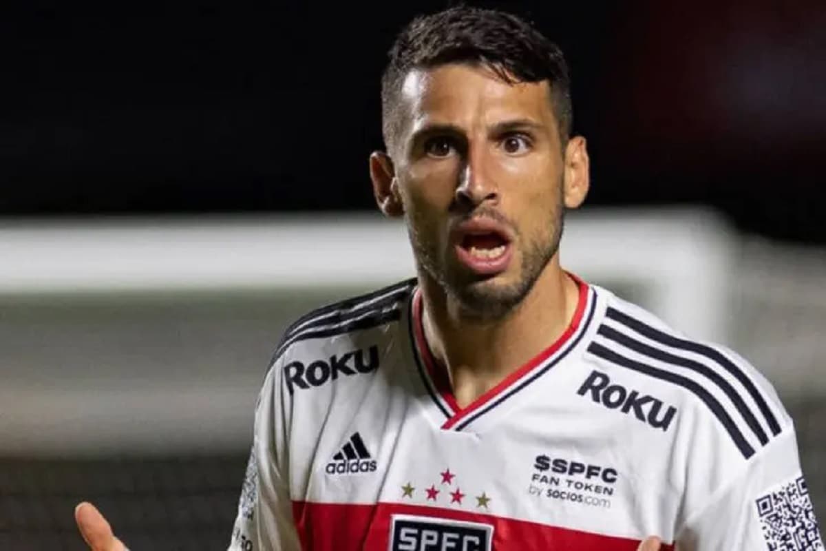 Calleri do São Paulo (Foto: Reprodução/ Twitter São Paulo) Carpini Libertadores