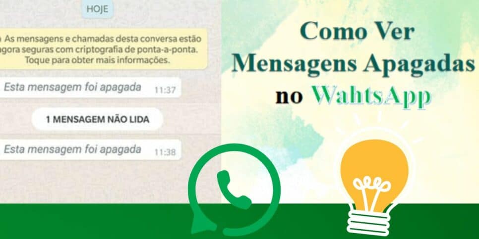 Como ver mensagens apagadas no WhatsApp (Foto: Reprodução / Canal Tech)