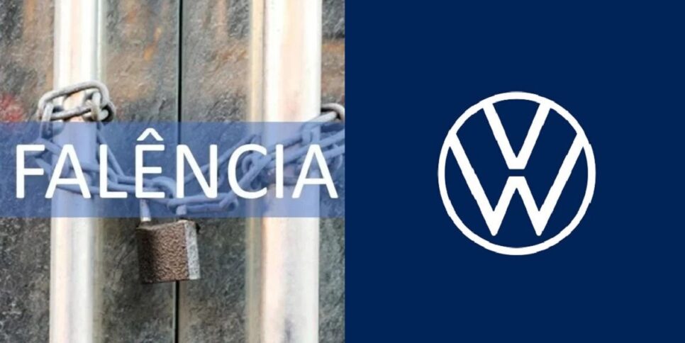 Dívida Volkswagen Globo Judicial Decretou falência: Rival da Wolks (Foto: Colagem/ Divulgação (dir.))