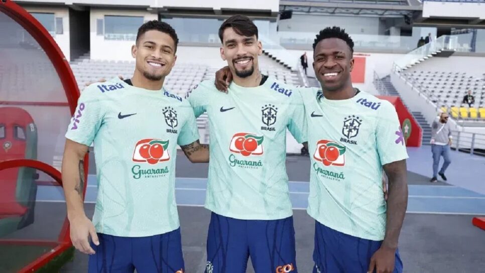 Clubes futebol brasileiro Flamengo Garotos do Ninho na Seleção Brasileira (Foto: Rafael Ribeiro/CBF)