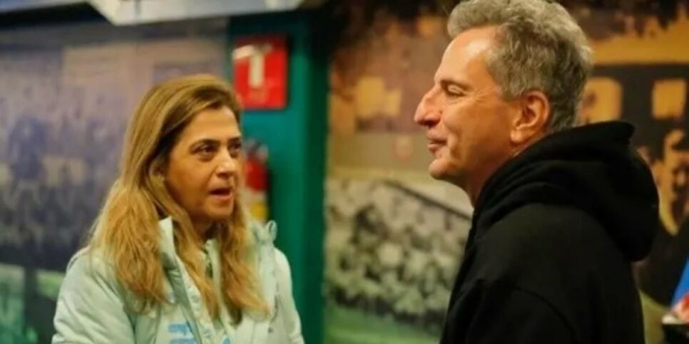 Leila Pereira e Rodolfo Landim (Foto: Gilvan de Souza)