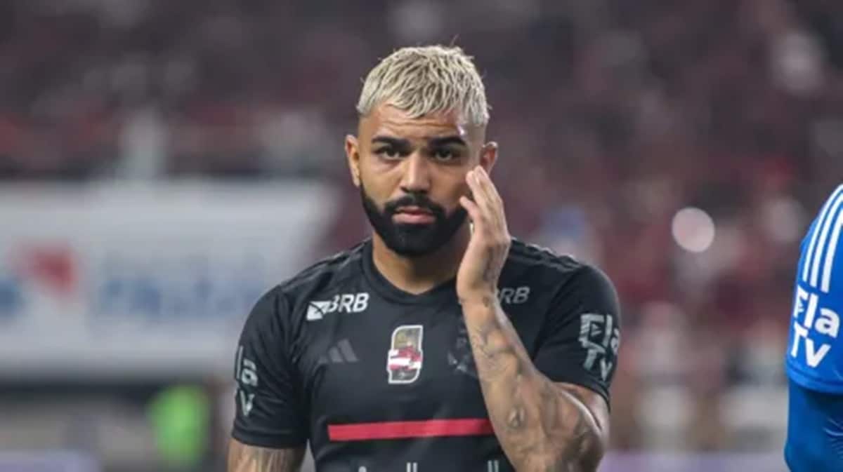 Atitude de Gabigol com profissionais de exame antidoping é divulgada em documento (Foto: Reprodução/ Fernando Torres/ AGIF)