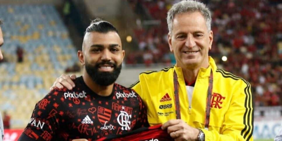 Gabigol e Flamengo à beira de uma separação definitiva? As palavras de Landim colocam a permanência do jogador em xeque (Foto: Getty Images)