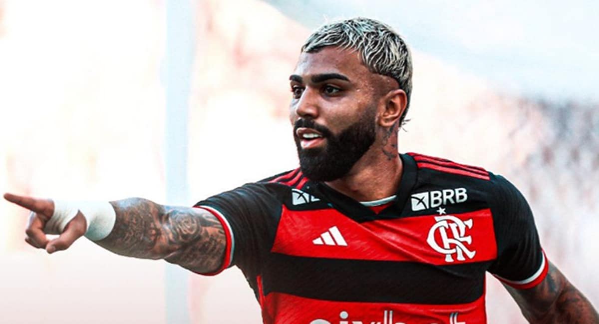 Gabriel Barbosa está fora dos gramados até 2025 caso decisão não seja revertida (Foto: Reprodução/ CRF)