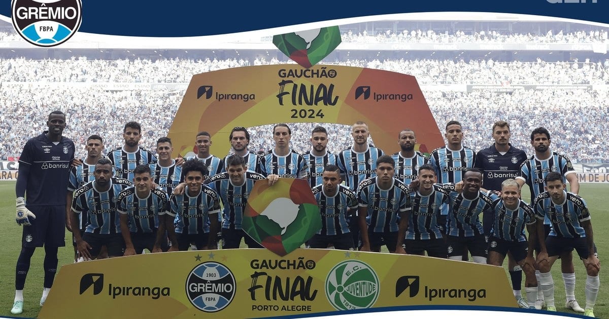 Grêmio se torna Campeão do Gauchão 2024 e deve se preocupar com Libertadores (Foto: Reprodução/Arte GZH / Agência RBS)