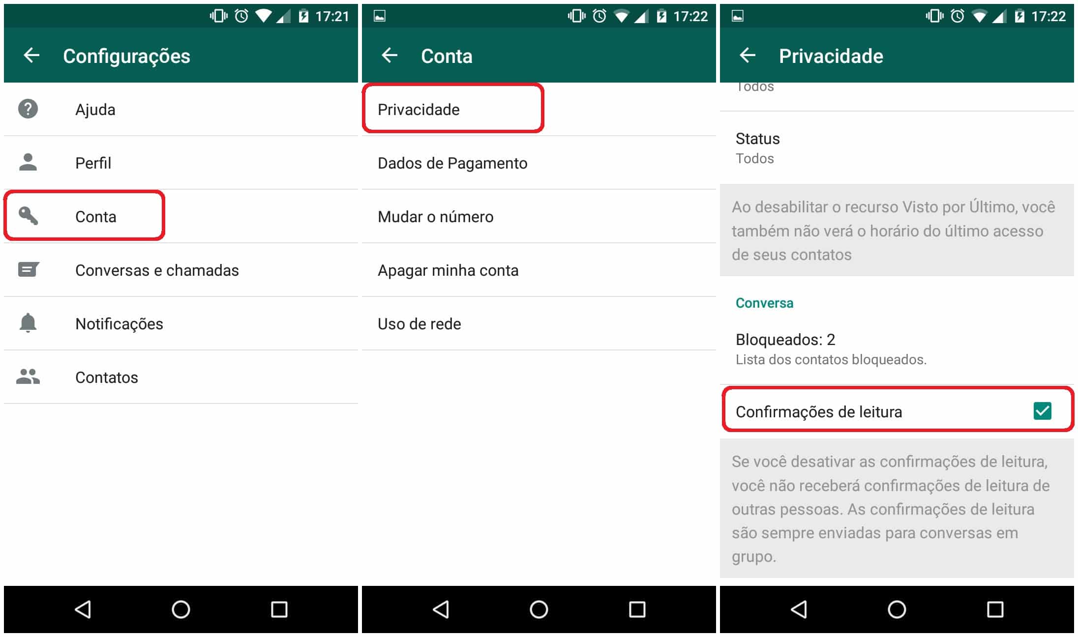 Saiba como ficar 'invisível' no WhatsApp (Foto: Reprodução / Olhar Digital)