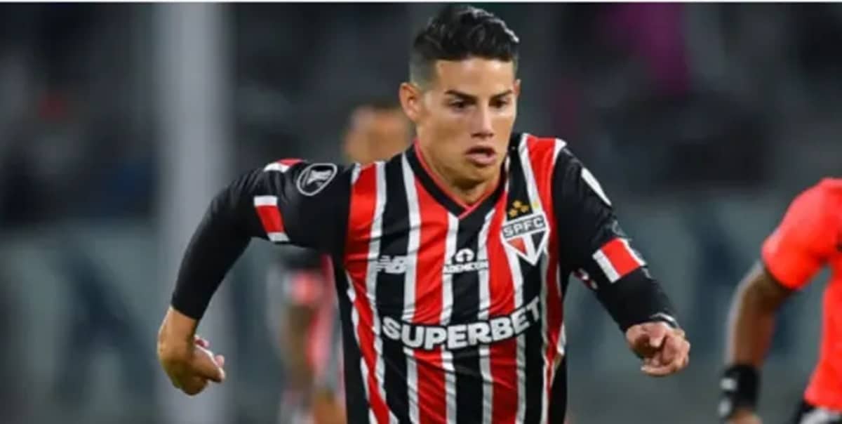 James Rodríguez tem oferta a caminho do São Paulo (Foto: Reprodução/ Hernan Cortez/ Getty Images)