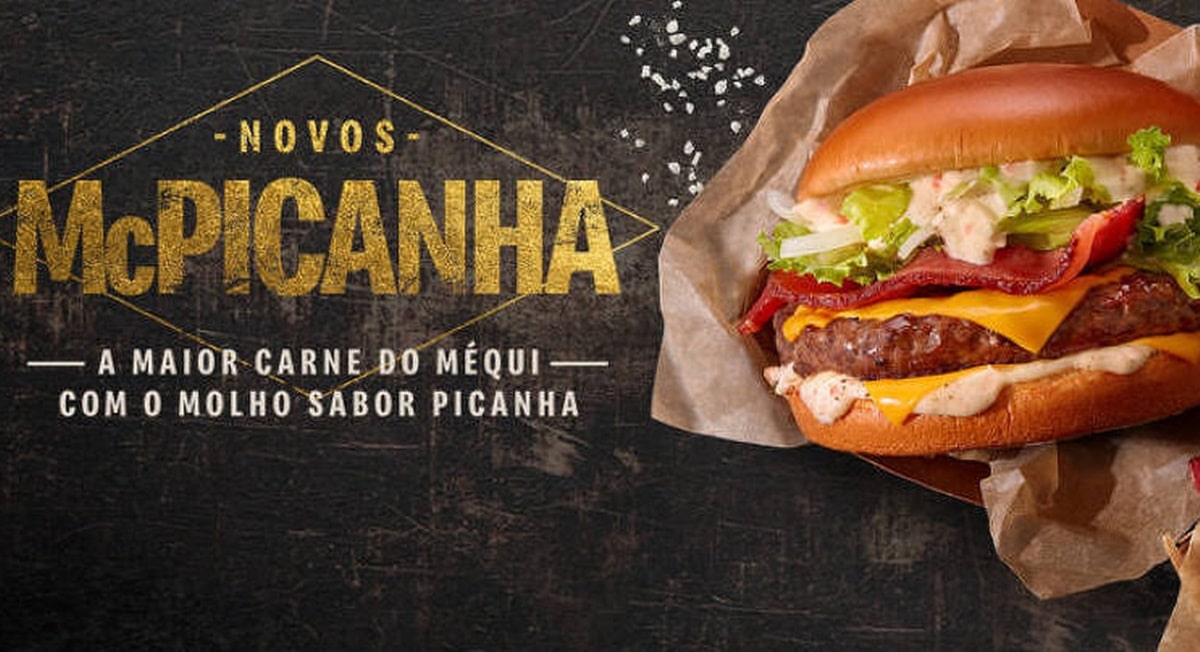 McPicanha virou polêmica no McDonald's (Foto: Reprodução/ Divulgação)