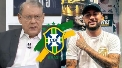 Imagem do post “Maior que Neymar”; CRAVA Milton Neves sem TITUBEAR sobre 1 jogador ESPETACULAR da Seleção: “Ultrapassar”