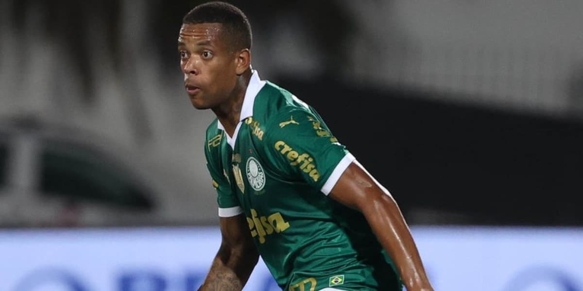 Caio Paulista jogando pelo Palmeiras (Foto: Cesar Greco/Palmeiras)