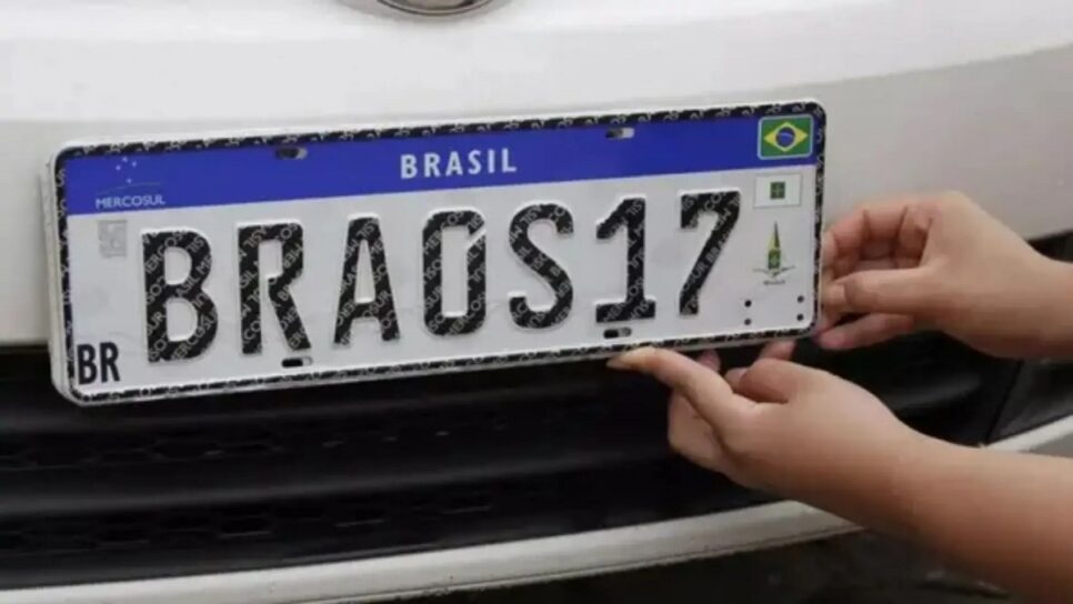 Brasil Placas de veículos mudanças Identificação Mercosul (Foto: Divulgação)