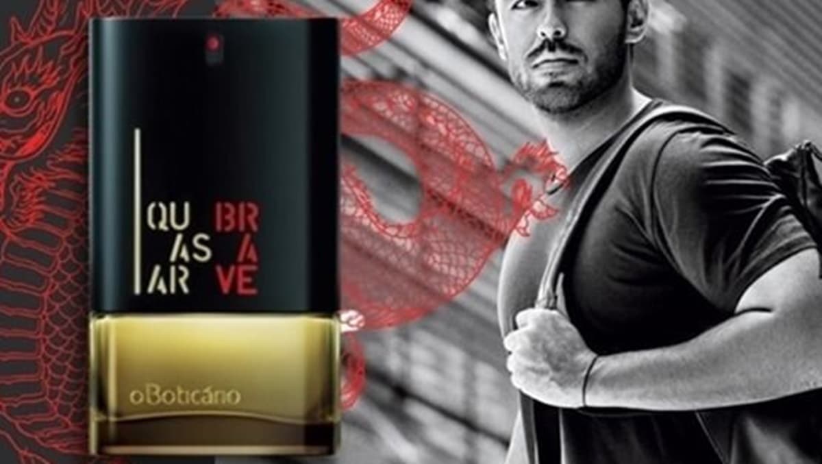 Quasar Brave é um dos perfumes masculinos mais indicados aos homens da marca O Boticário (Foto: Reprodução/ Divulgação)