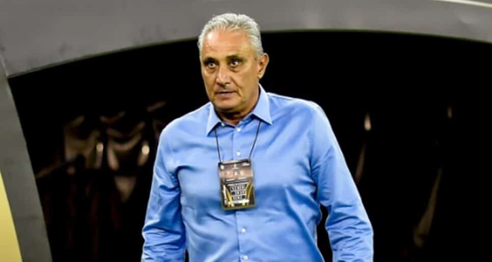 Jogos Flamengo Decisões de Tite desagradam Nação que pedem demissão após derrota na Libertadores (Foto: Reprodução/ Marcelo Cortes/ CRF)
